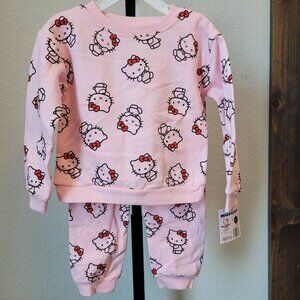 Hello Kitty Infant Girls 2-Piece Jogger Set